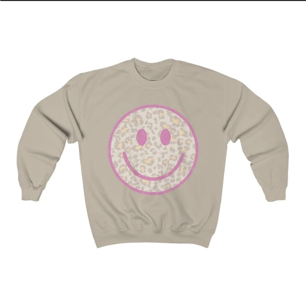 smiley sweatshirt
